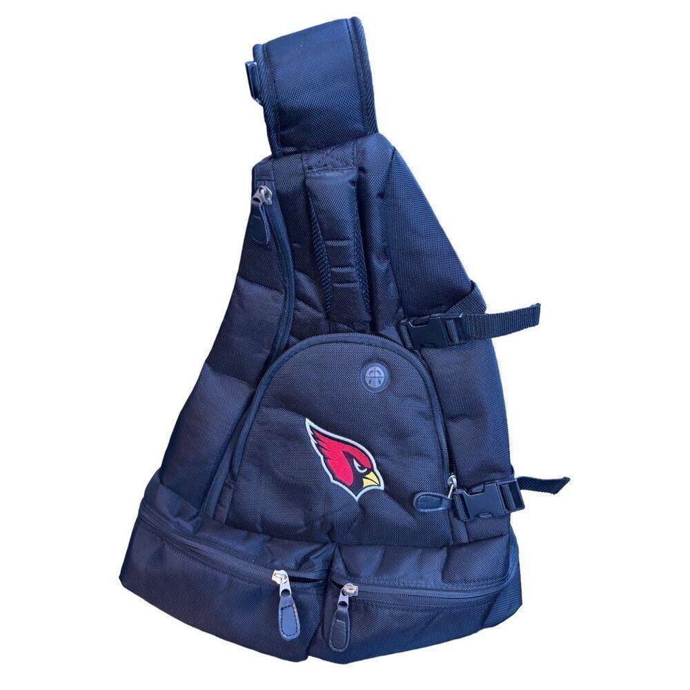 Arizona Cardinals Sling Backpack With Multiple Pockets & Adjustable Straps